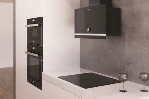 modern konyha, beépíthető gépekkel